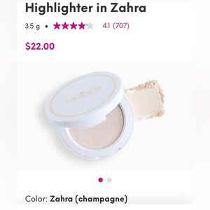 F.A.R.A.H Highlighter in Zahra (Champagne) Shade NWT